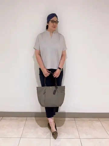 J.PRESS LADIES L スタッフ コーディネート画像