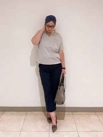 J.PRESS LADIES L スタッフ コーディネート画像