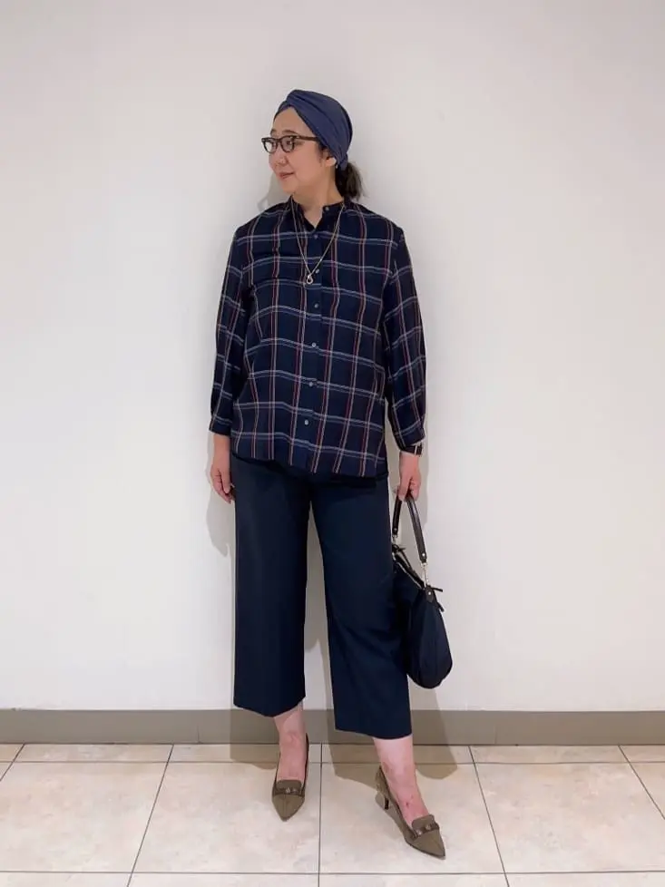 J.PRESS LADIES L スタッフ コーディネート画像