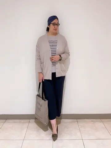 J.PRESS LADIES L スタッフ コーディネート画像