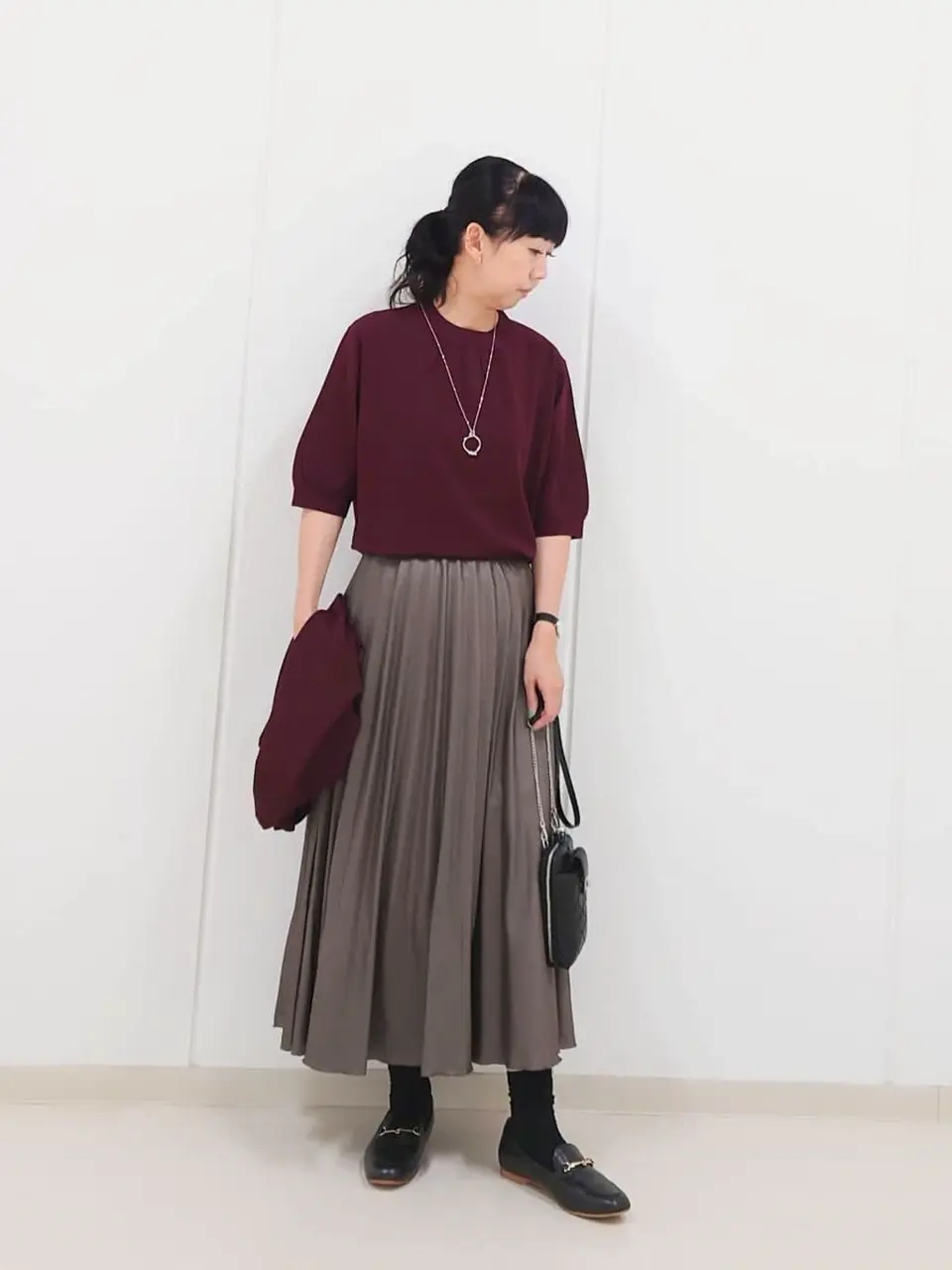 J.PRESS LADIES L スタッフ コーディネート画像