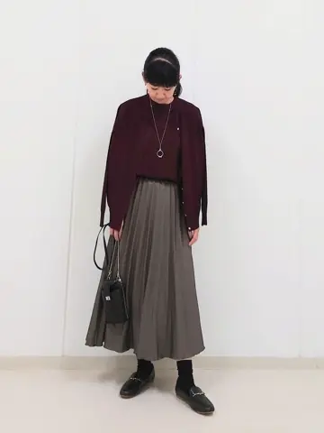 J.PRESS LADIES L スタッフ コーディネート画像