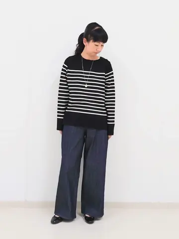 J.PRESS LADIES L スタッフ コーディネート画像