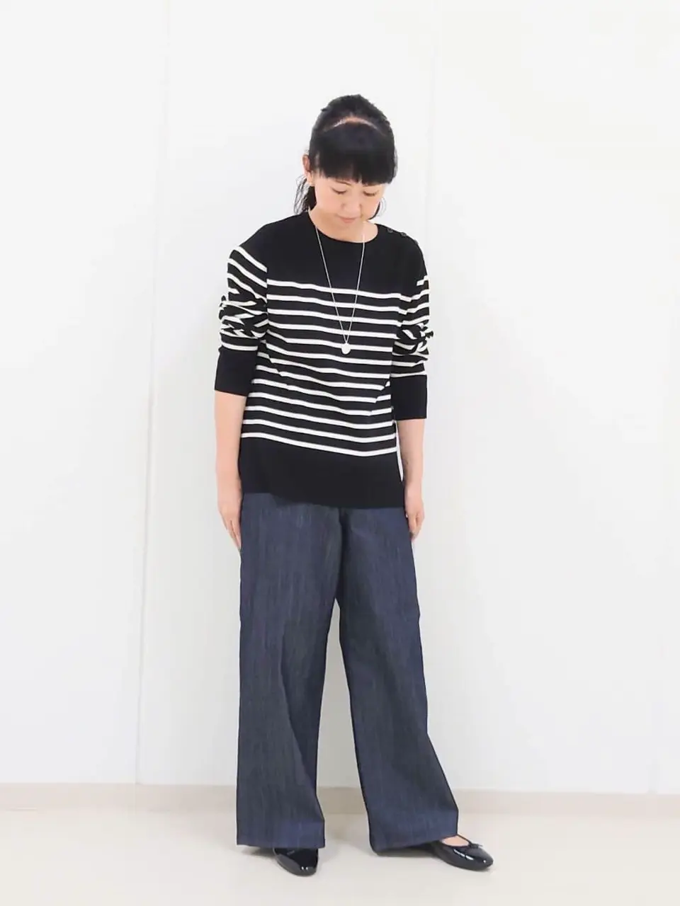 J.PRESS LADIES L スタッフ コーディネート画像