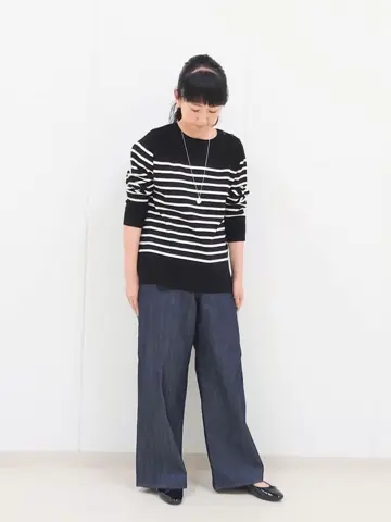 J.PRESS LADIES L スタッフ コーディネート画像