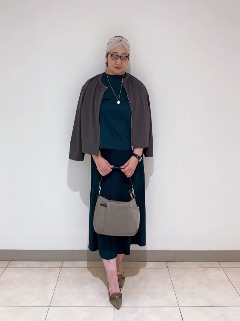 J.PRESS LADIES L スタッフ コーディネート画像