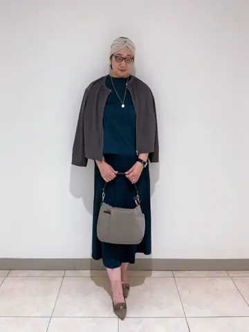 J.PRESS LADIES L スタッフ コーディネート画像