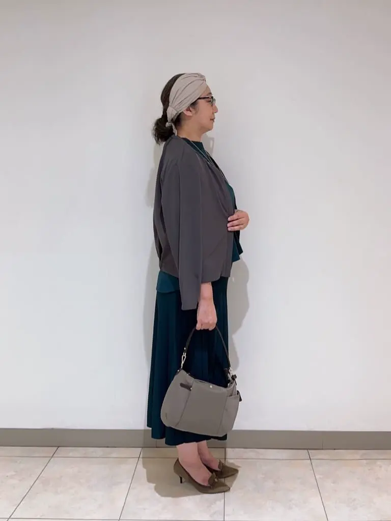 J.PRESS LADIES L スタッフ コーディネート画像