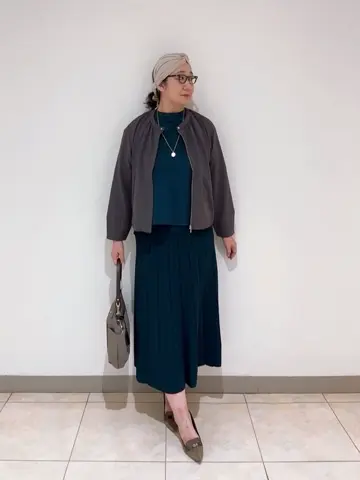 J.PRESS LADIES L スタッフ コーディネート画像