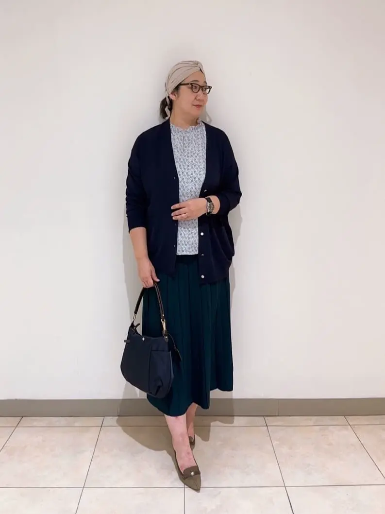 J.PRESS LADIES L スタッフ コーディネート画像