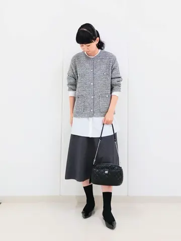 J.PRESS LADIES L スタッフ コーディネート画像