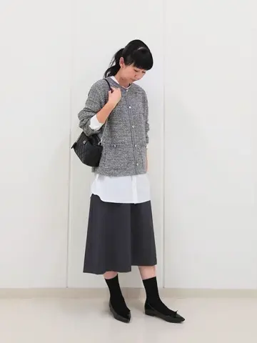 J.PRESS LADIES L スタッフ コーディネート画像