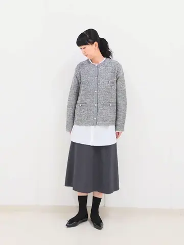 J.PRESS LADIES L スタッフ コーディネート画像