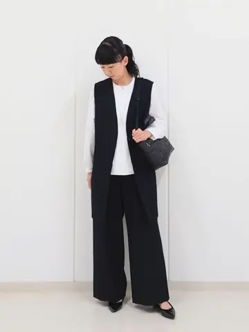 J.PRESS LADIES L スタッフ コーディネート画像