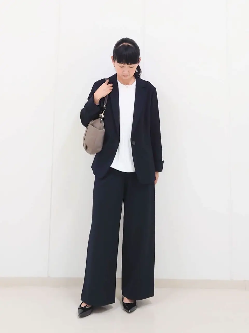 J.PRESS LADIES L スタッフ コーディネート画像