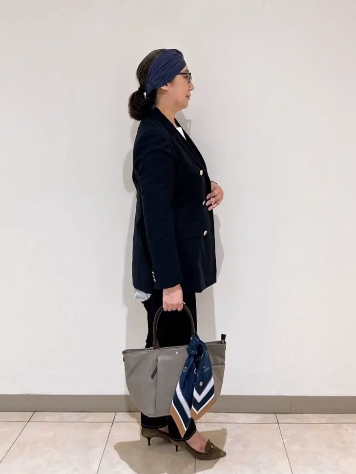 J.PRESS LADIES L スタッフ コーディネート画像