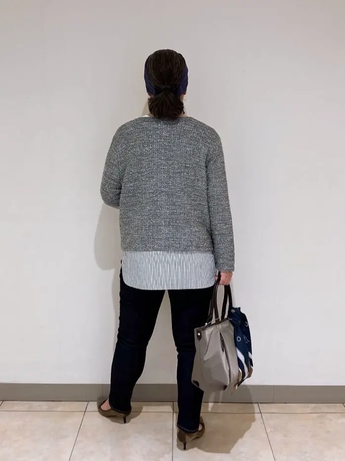 J.PRESS LADIES L スタッフ コーディネート画像