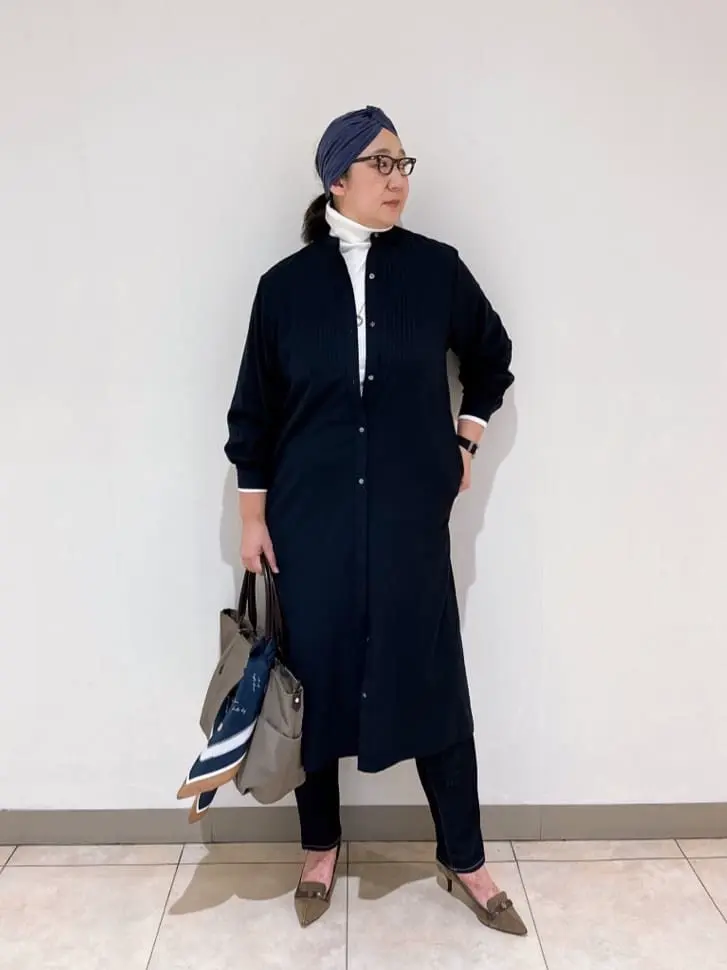 J.PRESS LADIES L スタッフ コーディネート画像