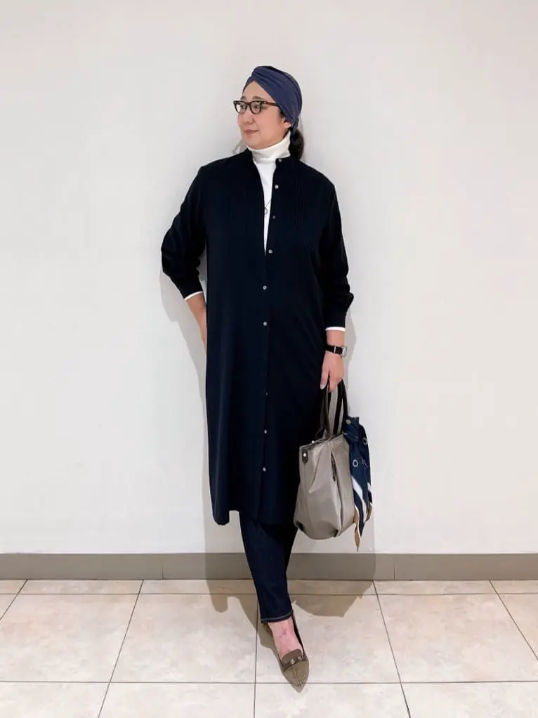 J.PRESS LADIES L スタッフ コーディネート画像