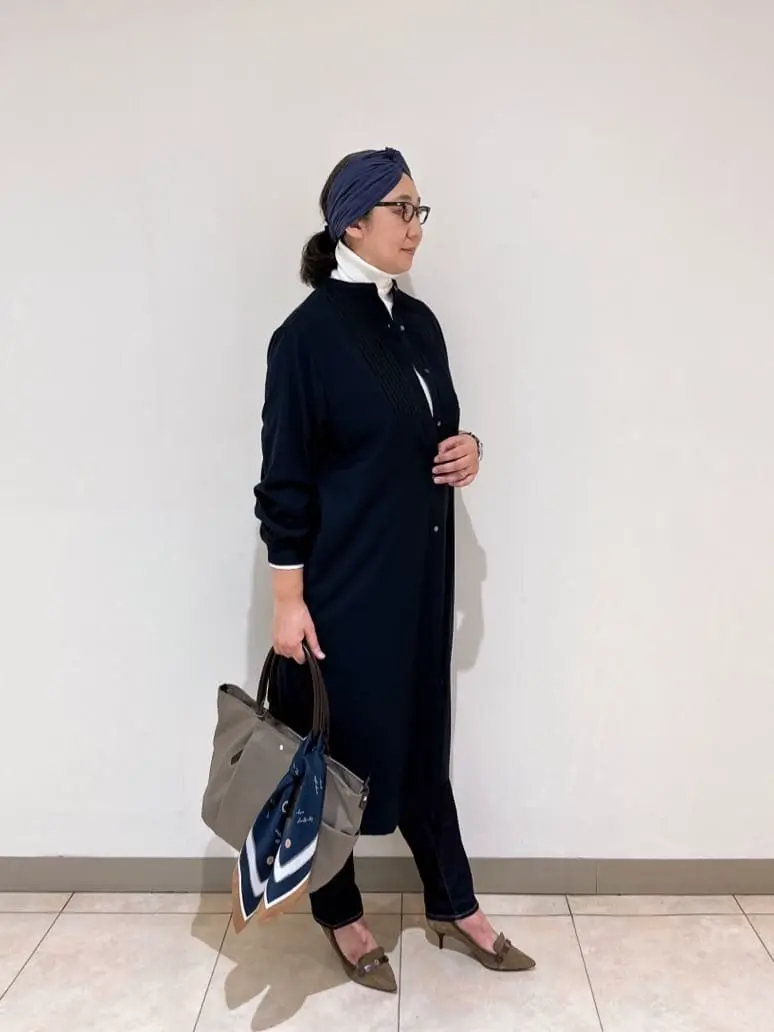 J.PRESS LADIES L スタッフ コーディネート画像