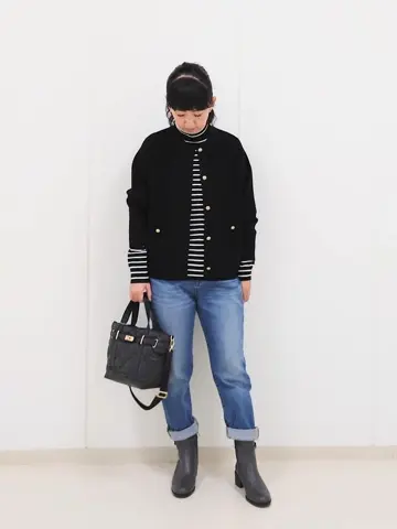 J.PRESS LADIES L スタッフ コーディネート画像