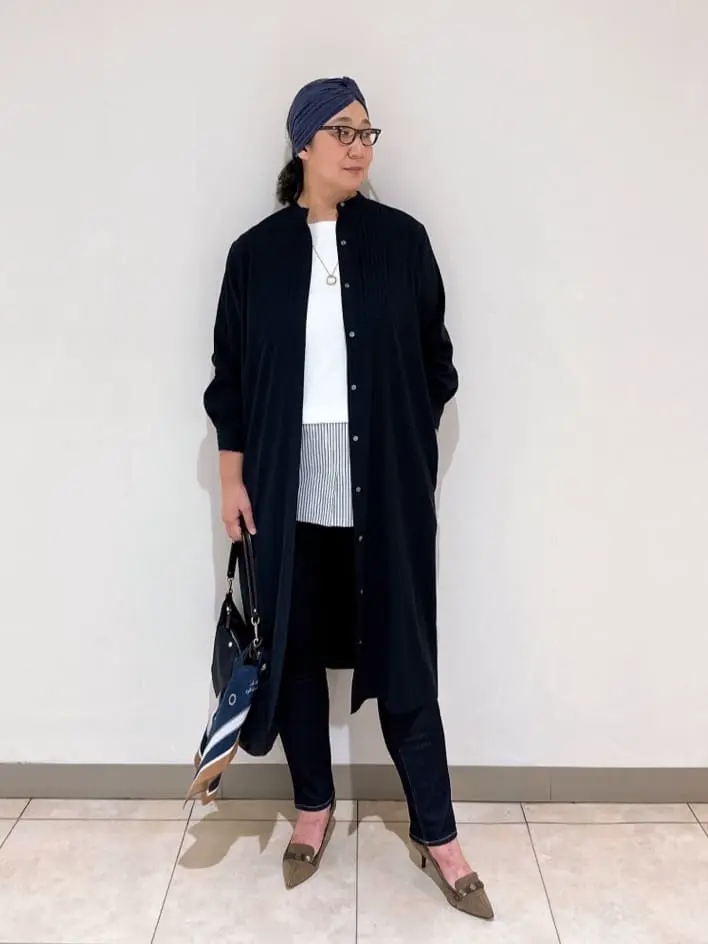 J.PRESS LADIES L スタッフ コーディネート画像