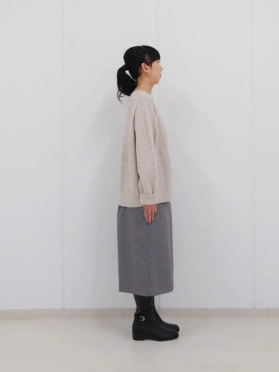 J.PRESS LADIES L スタッフ コーディネート画像