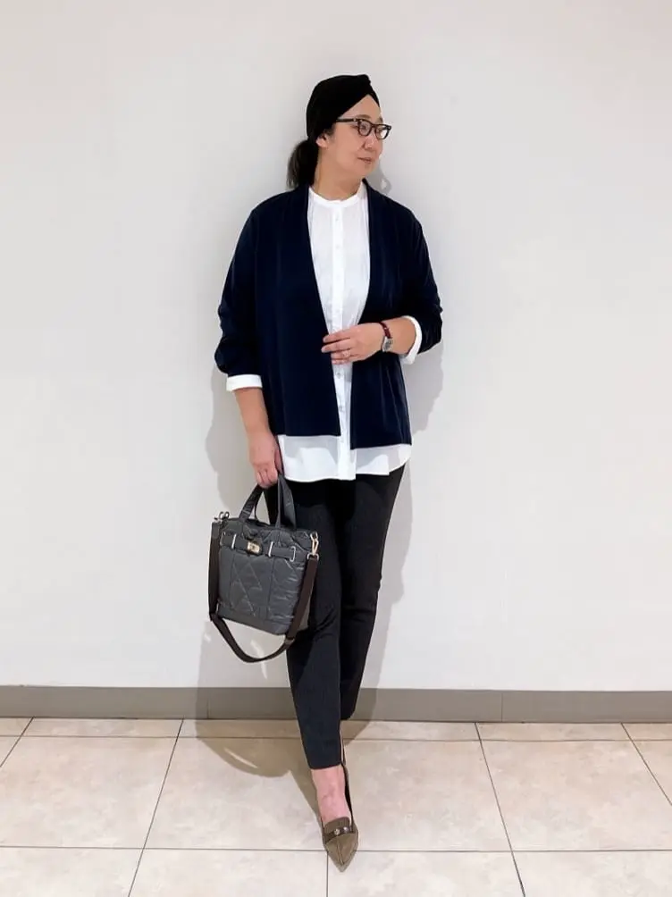 J.PRESS LADIES L スタッフ コーディネート画像