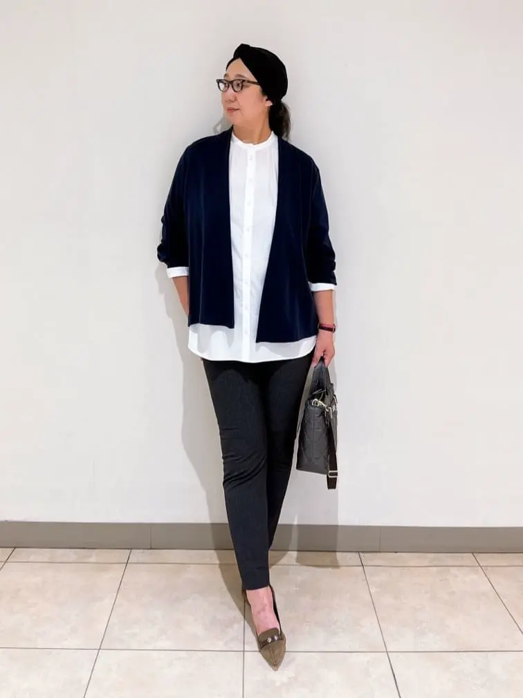 J.PRESS LADIES L スタッフ コーディネート画像