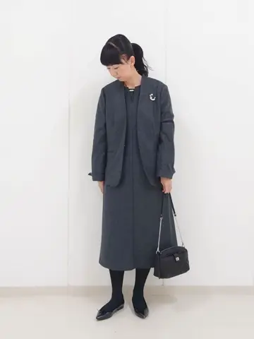 J.PRESS LADIES L スタッフ コーディネート画像