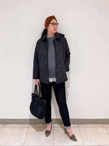 J.PRESS LADIES L スタッフ コーディネート画像