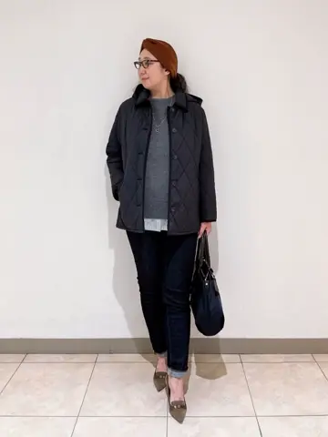 J.PRESS LADIES L スタッフ コーディネート画像