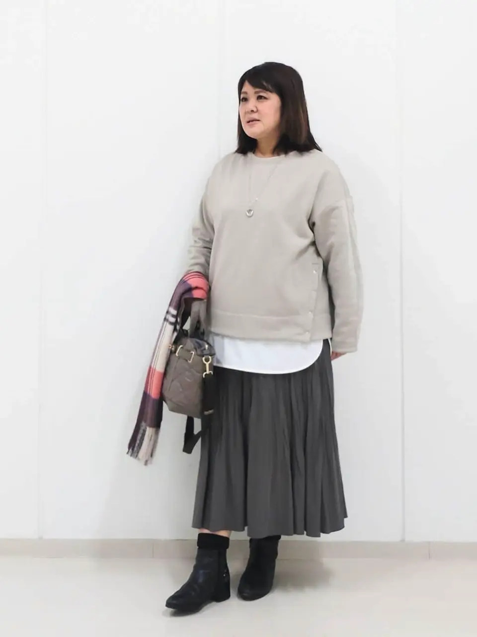 J.PRESS LADIES L 河野 コーディネート画像