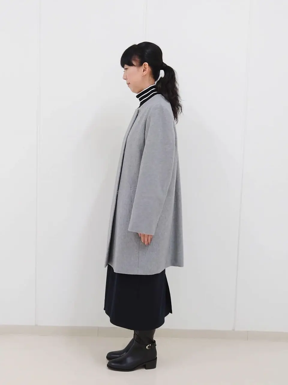 J.PRESS LADIES L スタッフ コーディネート画像