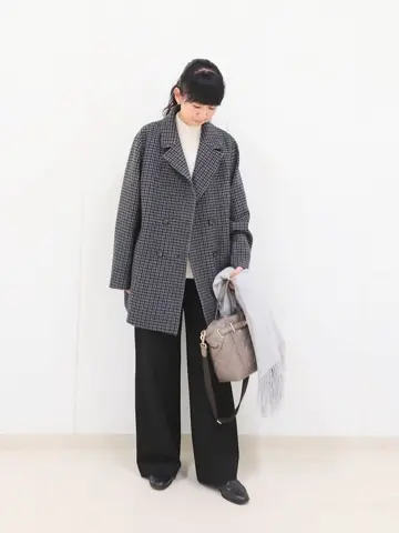 J.PRESS LADIES L スタッフ コーディネート画像