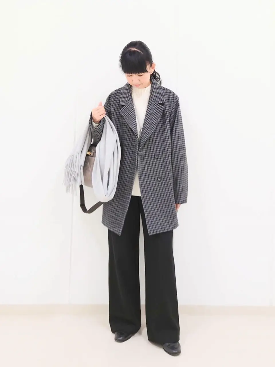 J.PRESS LADIES L スタッフ コーディネート画像