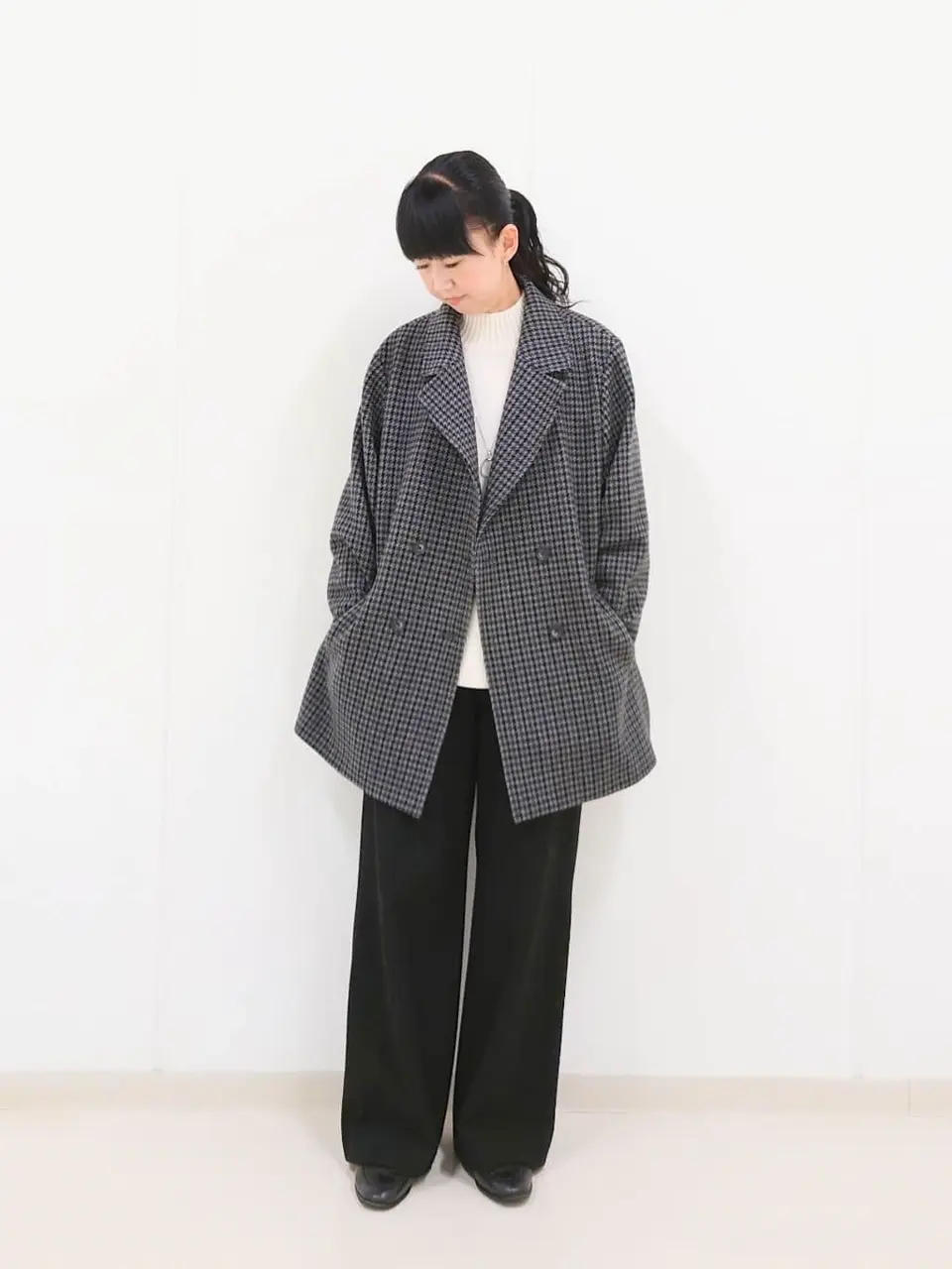 J.PRESS LADIES L スタッフ コーディネート画像