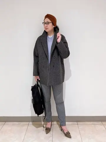 J.PRESS LADIES L スタッフ コーディネート画像