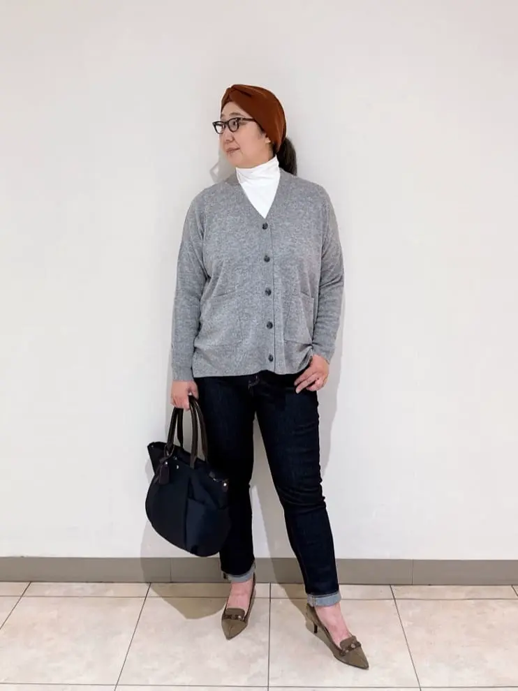 J.PRESS LADIES L スタッフ コーディネート画像