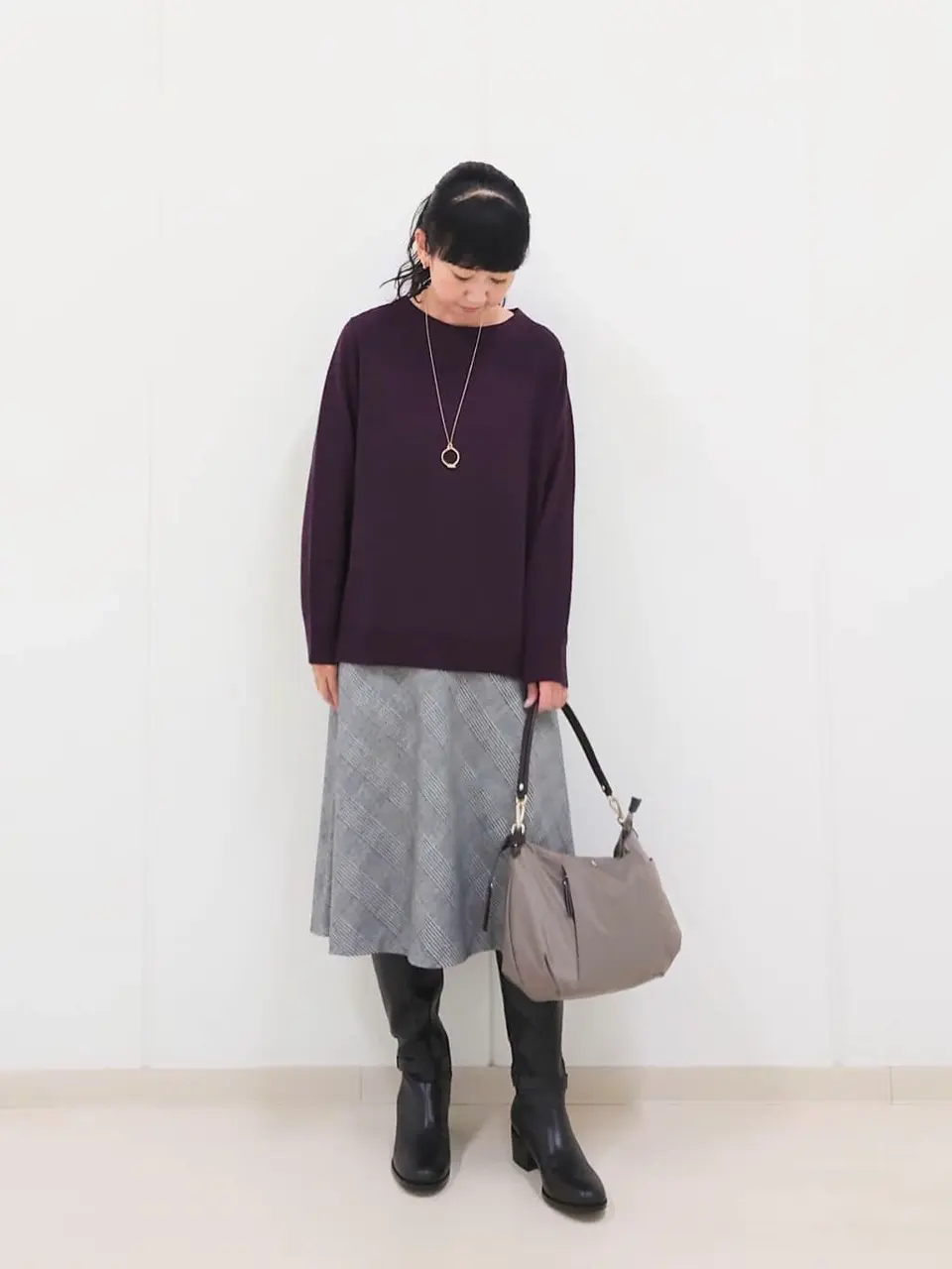 J.PRESS LADIES L スタッフ コーディネート画像