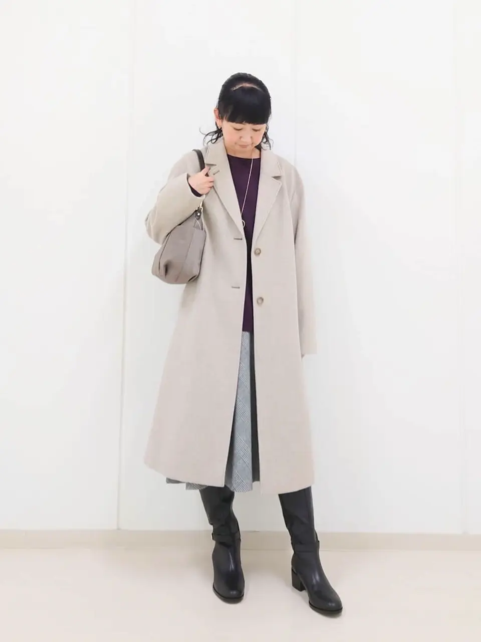 J.PRESS LADIES L スタッフ コーディネート画像