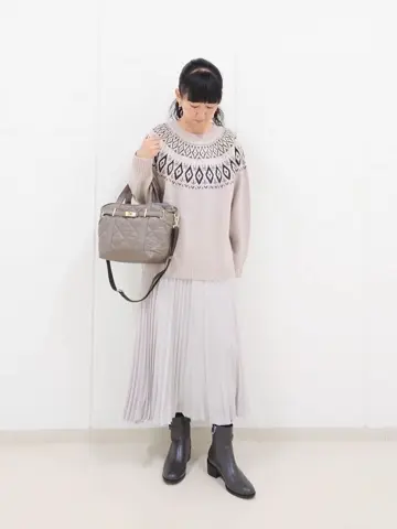 J.PRESS LADIES L スタッフ コーディネート画像