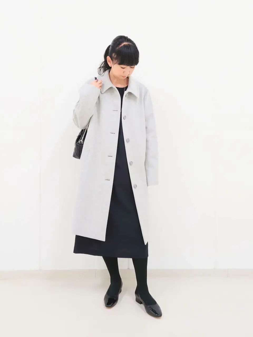 J.PRESS LADIES L スタッフ コーディネート画像