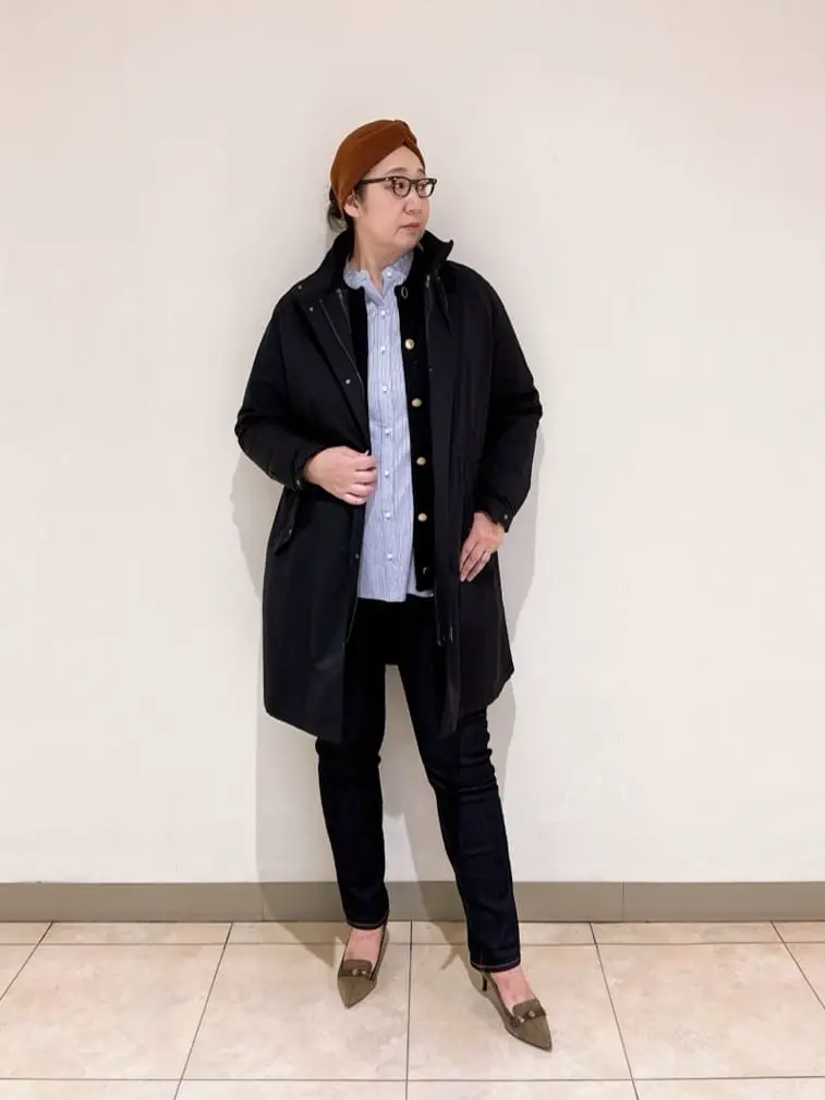 J.PRESS LADIES L スタッフ コーディネート画像