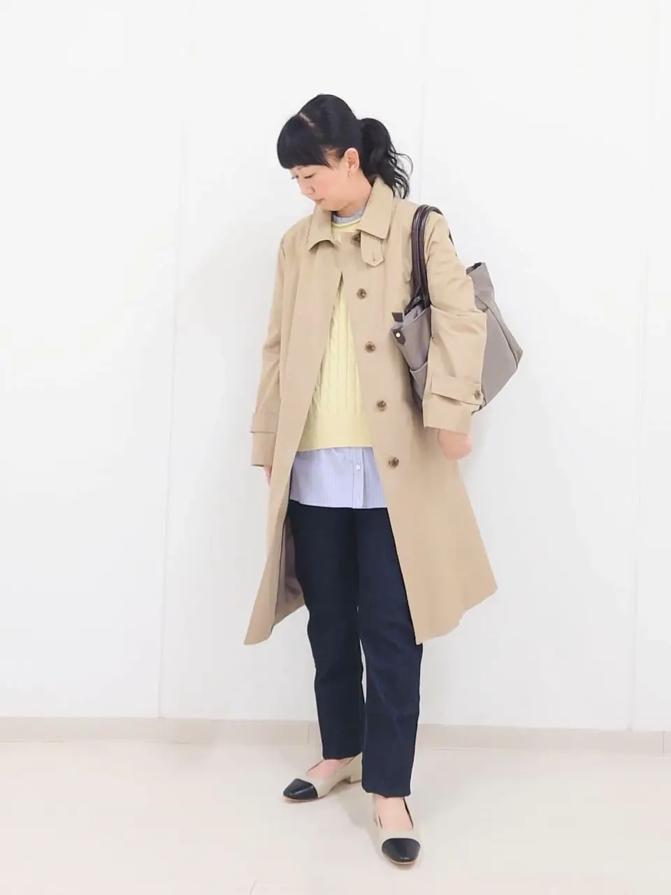 J.PRESS LADIES L スタッフ コーディネート画像