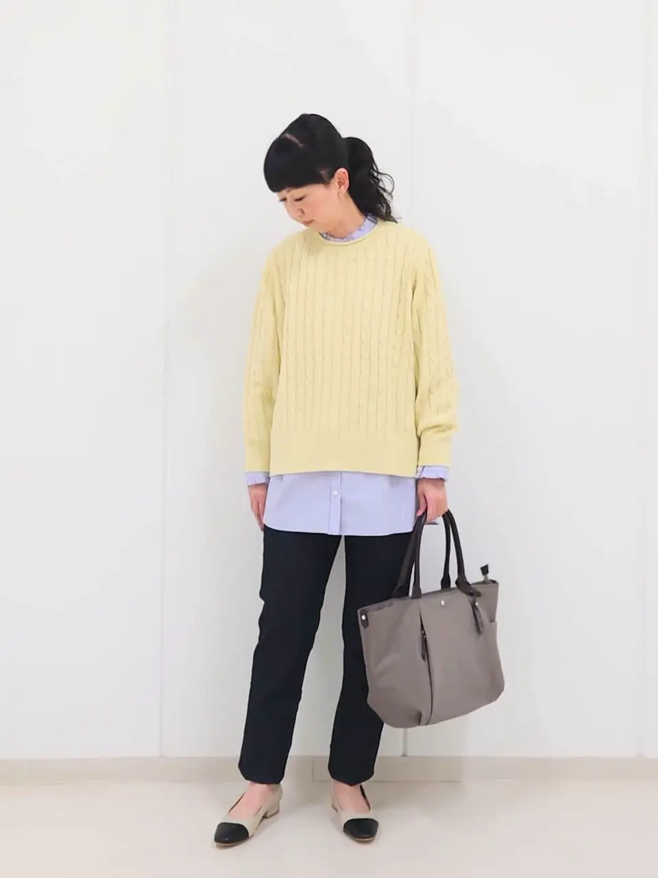 J.PRESS LADIES L スタッフ コーディネート画像