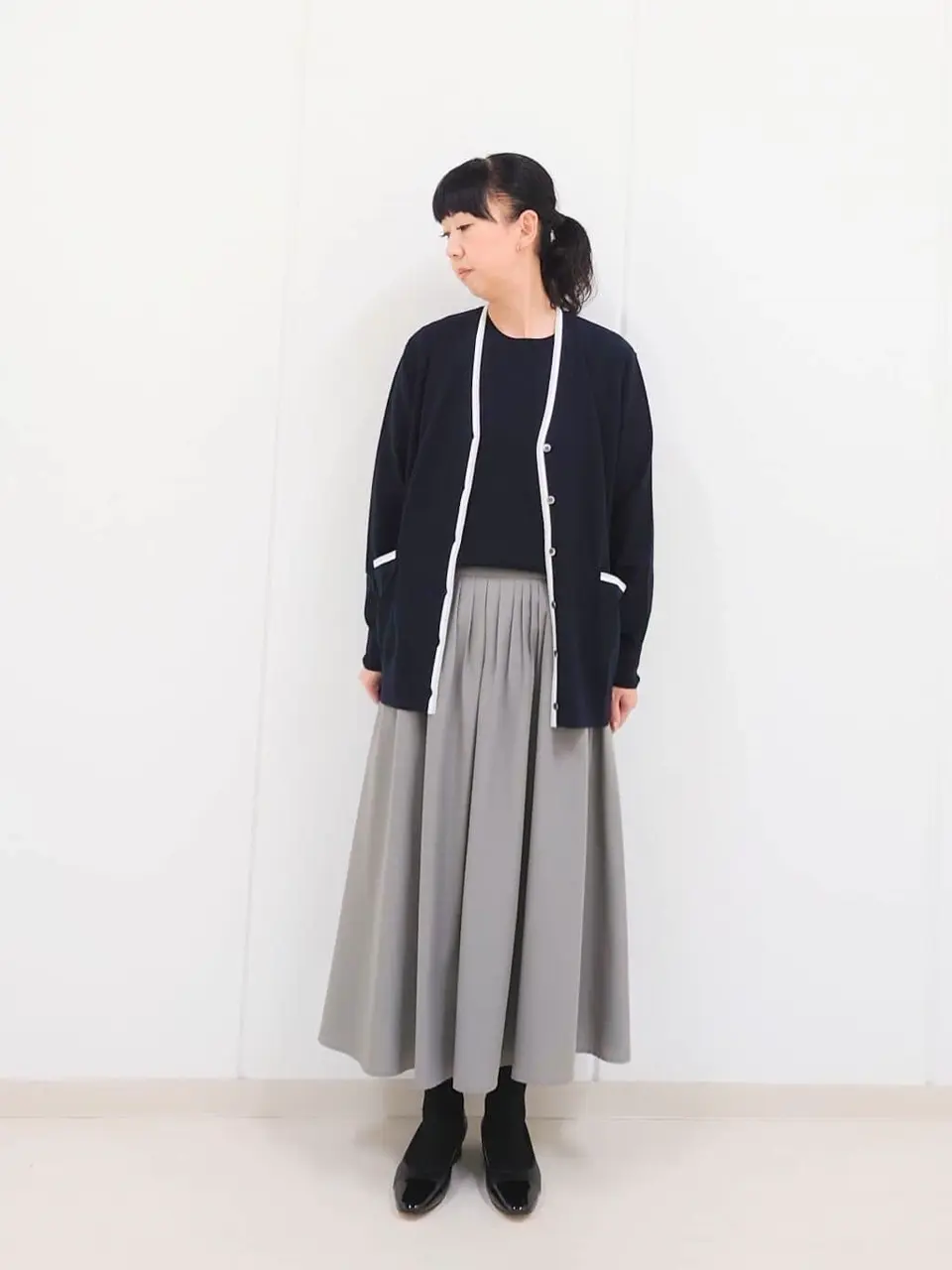 J.PRESS LADIES L スタッフ コーディネート画像