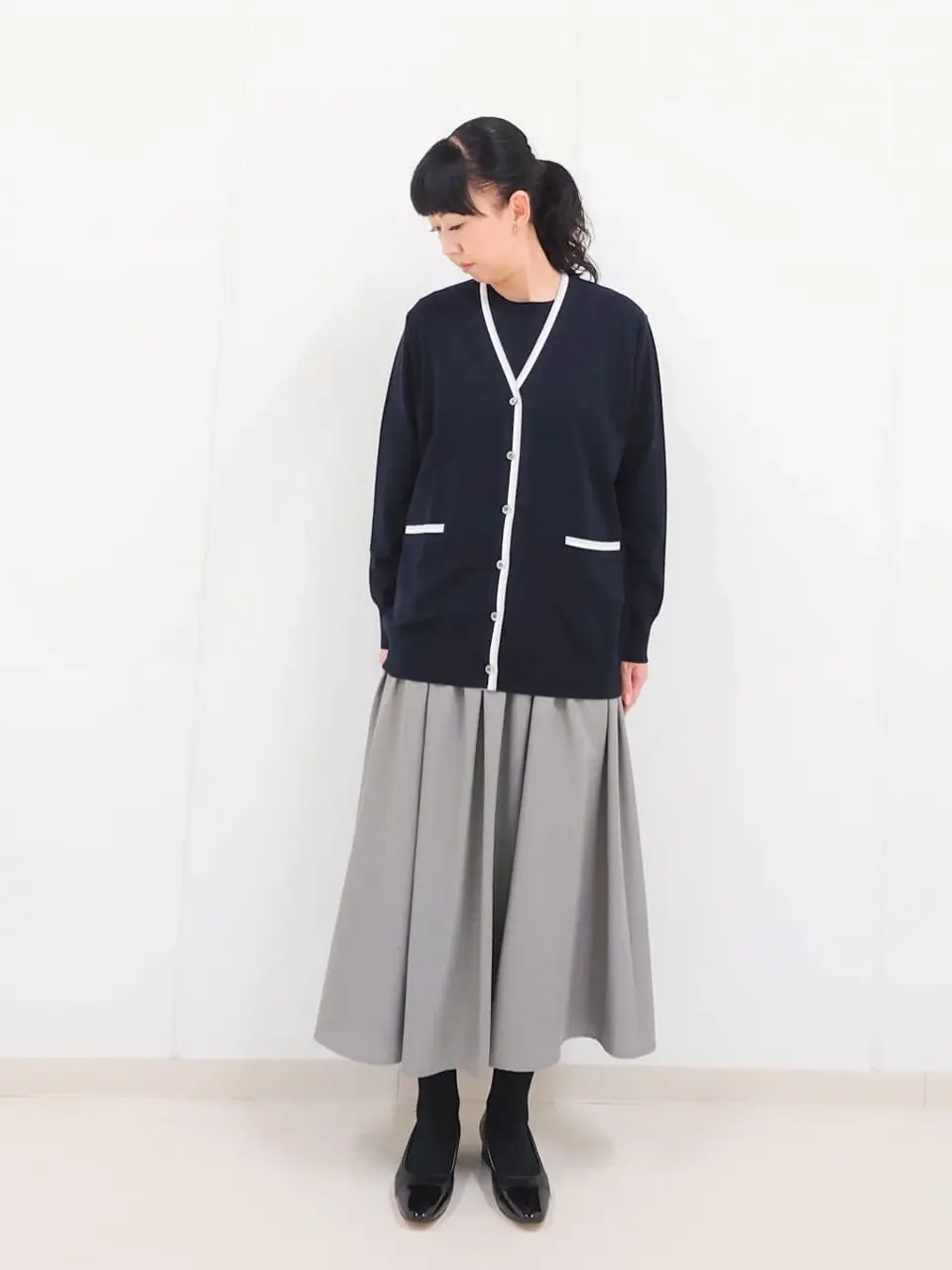 J.PRESS LADIES L スタッフ コーディネート画像