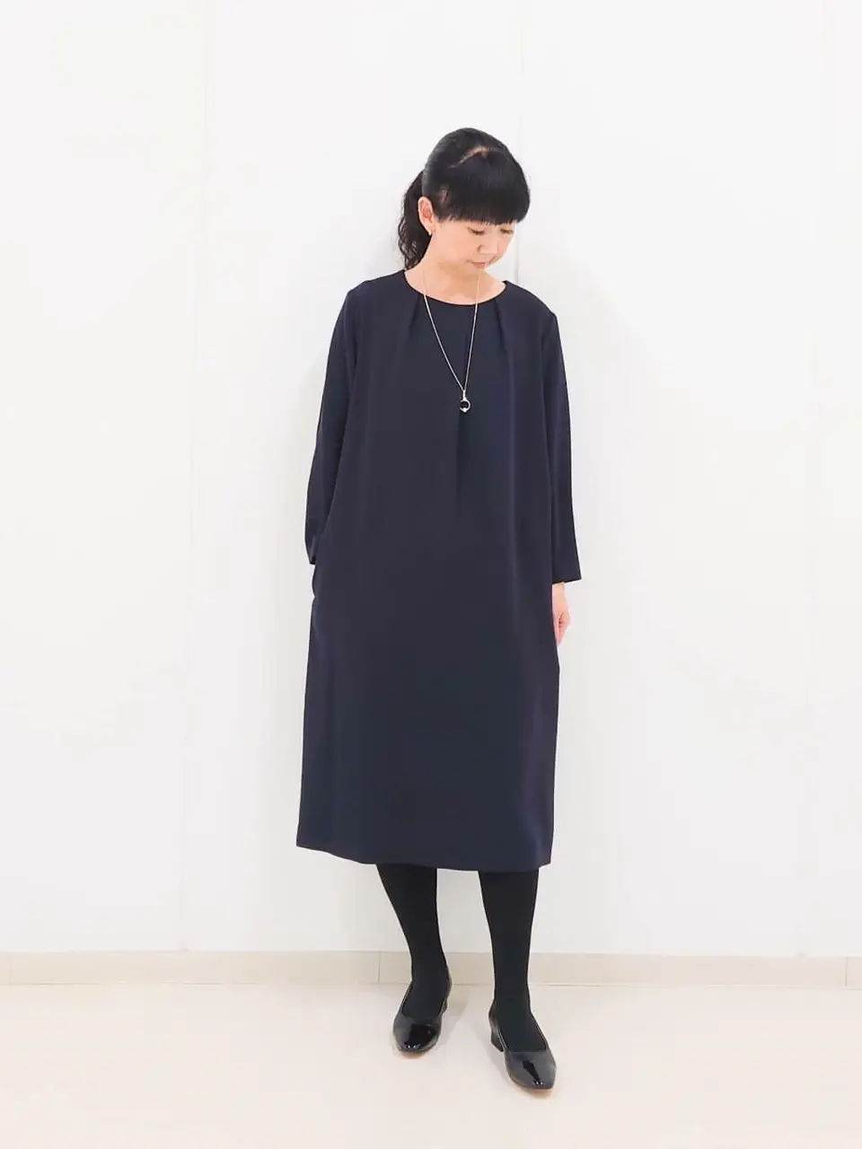 J.PRESS LADIES L スタッフ コーディネート画像