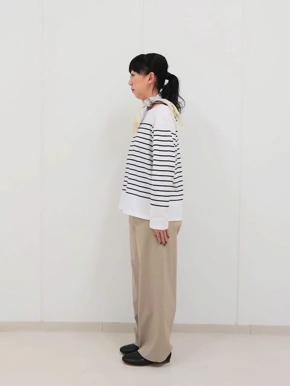 J.PRESS LADIES L スタッフ コーディネート画像